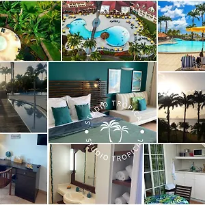 Tropical Avec Vue Dans Hoteliere Appartement